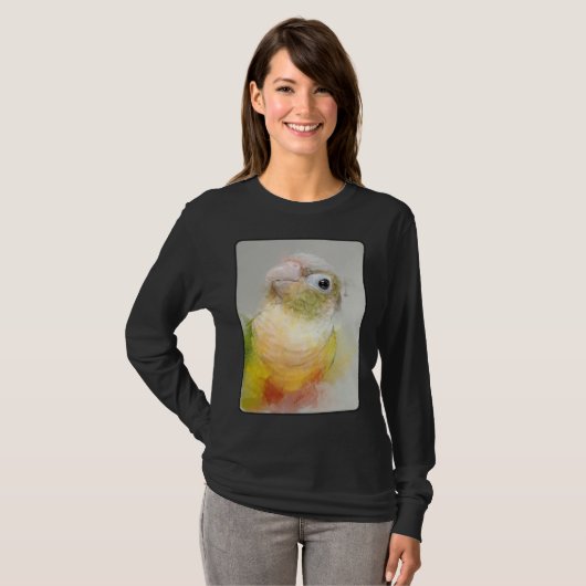 Conure Portrait 12 Animal Bird Wildlife Parrot Tシャツ (正面フル)