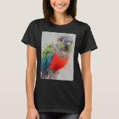 Conure Portrait 15 Animal Parrot Wildlife Bird Tシャツ (正面)