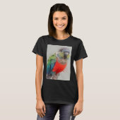 Conure Portrait 15 Animal Parrot Wildlife Bird Tシャツ (正面フル)