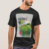 Conure Portrait 16 Animal Bird Parrot Wildlife Tシャツ (正面)