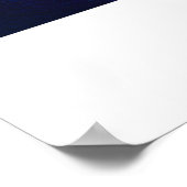 Convair B-58ハスラー超音速ジェット飛んでいる@ Dusk ポスター (角)