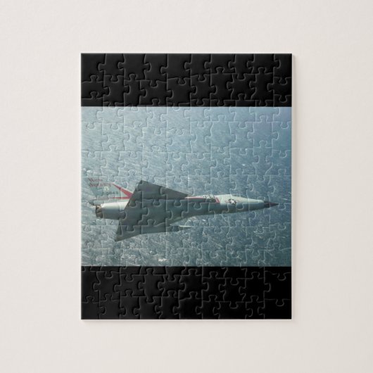 Convair F-106AのデルタのDart_Militaryの航空機 ジグソーパズル (縦)