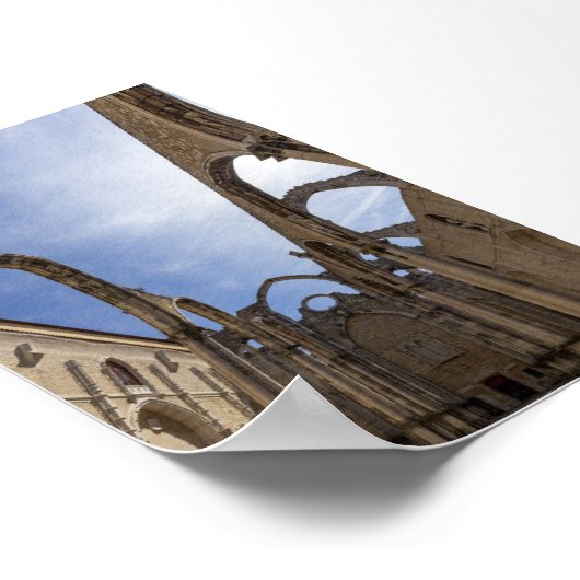 Convento do Carmo in Lisbon ポスター (角)