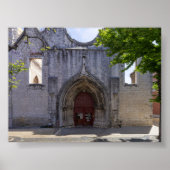 Convento do Carmo in Lisbon ポスター (正面)
