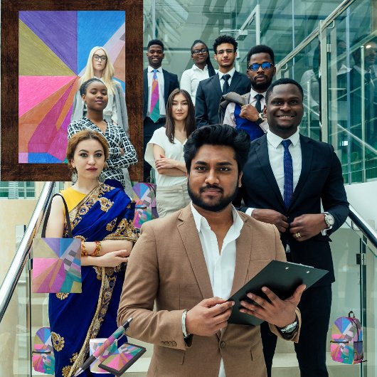 "Converge" タペストリー