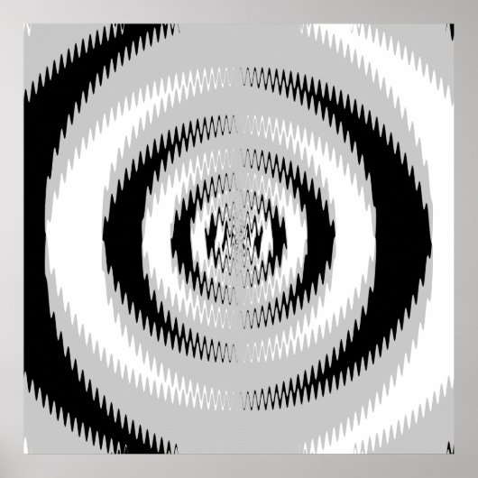 Converged Log Spirals Dist var 4 ポスター (正面)