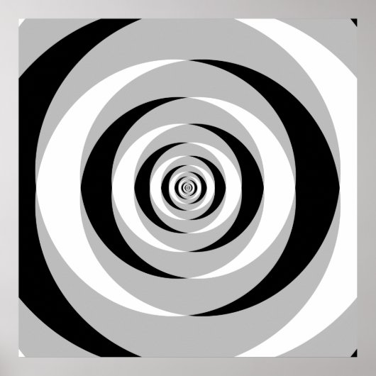 Converged Logarithmic Spirals Var 1 ポスター (正面)