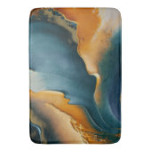 Convergence – Abstract Fields Of Motion And Gold バスマット (正面縦)