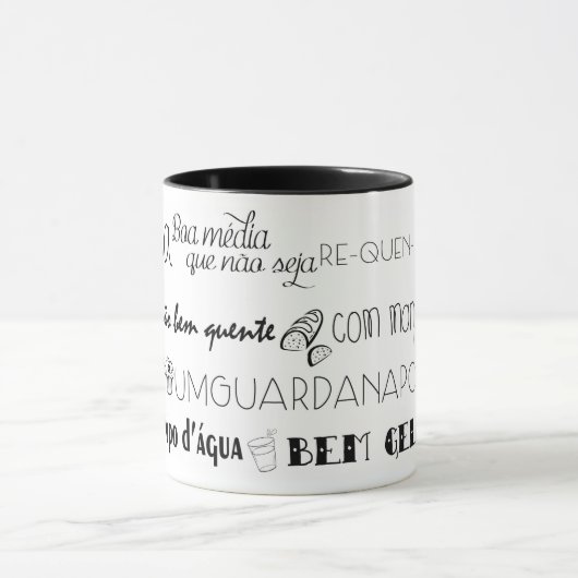 Conversa de um Botequim マグカップ (中央)