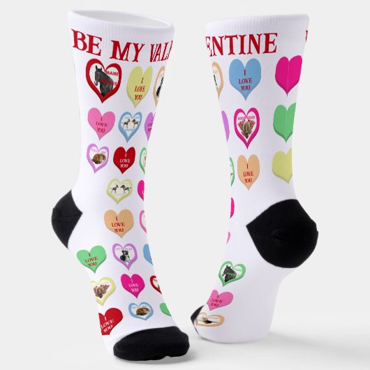 Conversation Critters Hearts Crew Socks ソックス (傾斜あり)