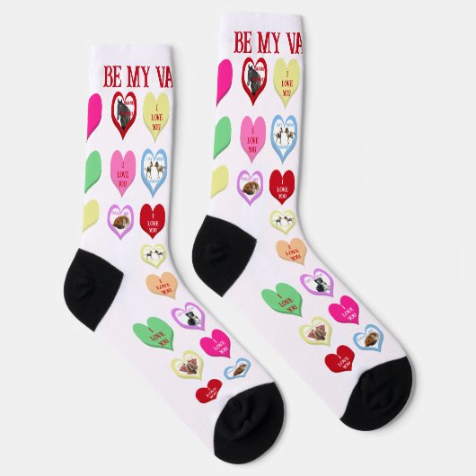 Conversation Critters Hearts Crew Socks ソックス (右)
