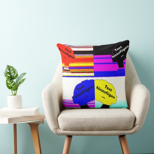 Conversation Pillow クッション (椅子)