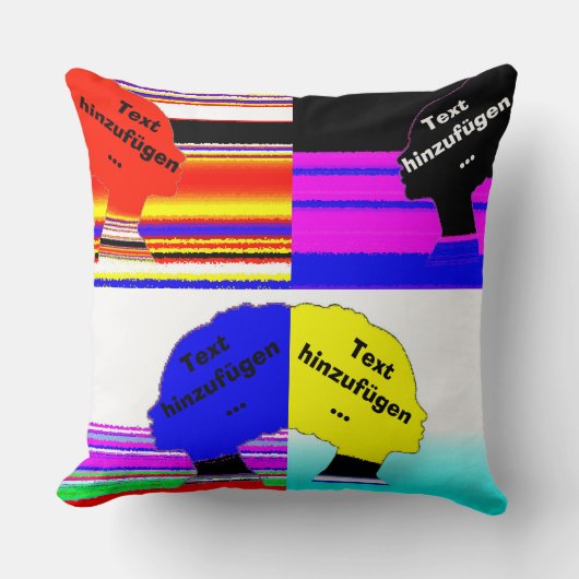 Conversation Pillow クッション (正面)