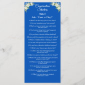 Conversation Starters - Break The Ice Questions メニュー (裏面)