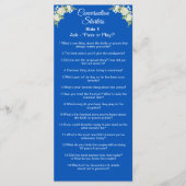 Conversation Starters - Break The Ice Questions メニュー (正面)