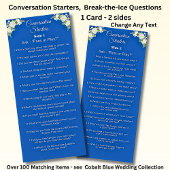 Conversation Starters - Break The Ice Questions  メニュー