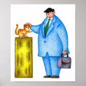 Conversations with cats. Relaxing commute. ポスター (正面)