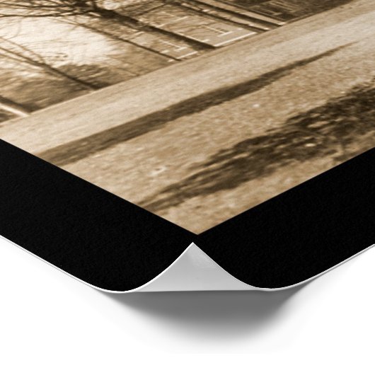 Converse College SC写真1909 ポスター (角)