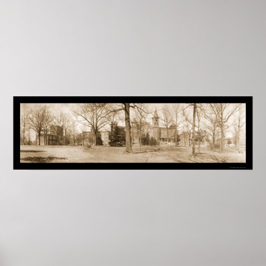 Converse College SC写真1909 ポスター (正面)