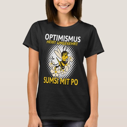 Conversely, backprint optimism means Sumsi with Po Tシャツ (正面)