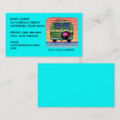 CONVERSIONヴァンCAMPINGの~の名刺! 名刺 (正面/裏面)