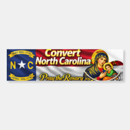 Convert North Carolina Bumper Sticker バンパーステッカー