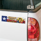 Convert Texas Rosary Bumper Sticker バンパーステッカー (トラック上)