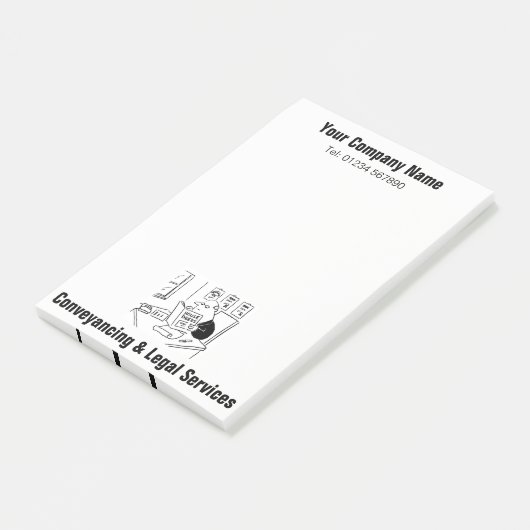 Converying Services Cartoon Notes ポストイット (アングル)