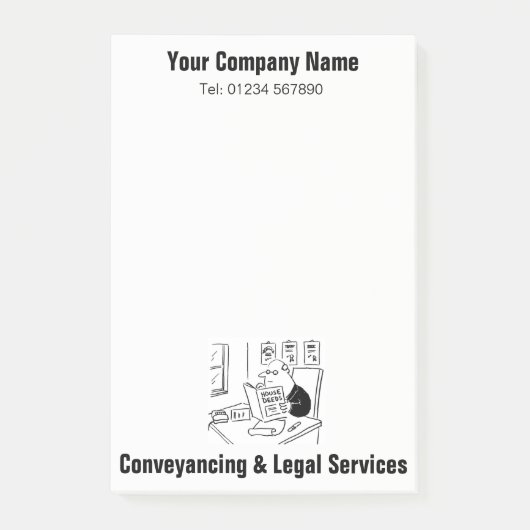 Converying Services Cartoon Notes ポストイット (正面)