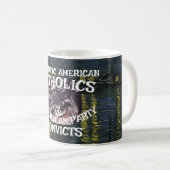 CONVICTS EVANGELICAL CHRISTIANS DHS CBP JESUS WEPT コーヒーマグカップ (正面右)