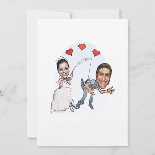 Convite com Caricatura 招待状 (裏面)