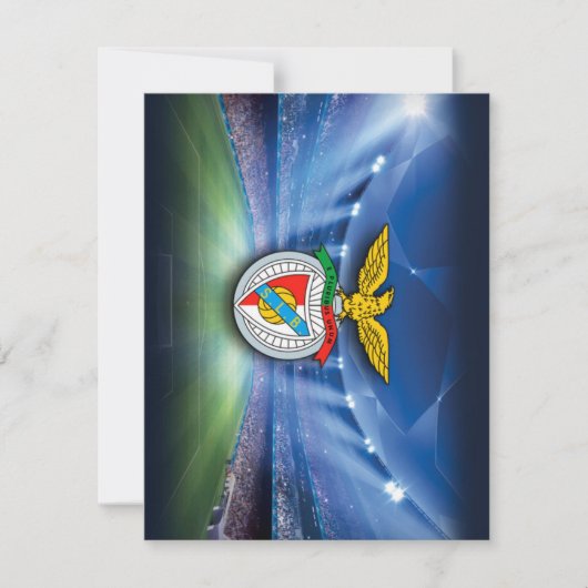 Convite de aniversário Benfica 招待状 (正面)