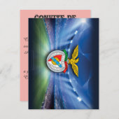Convite de aniversário Benfica 招待状 (正面/裏面)