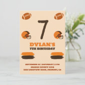 Convite de aniversário Futebol 招待状 (スタンド正面)