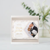 Convite de casamento – デザイナーmoderno, elegante. 招待状 (スタンド正面)