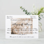 Convite de casamento country, cavalo, horses 招待状 (スタンド正面)