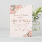 Convite de Noivado 招待状 (スタンド正面)