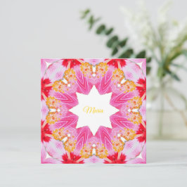 Convite personalizável 招待状