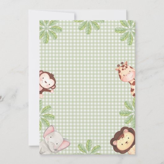 Convite personalizável brasão  招待状 (裏面)