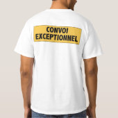Convoi exceptionnel tシャツ (裏面)