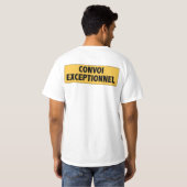 Convoi exceptionnel tシャツ (裏面フル)
