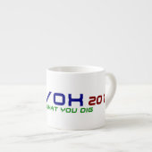 Convoxの2015年のエスプレッソのマグ エスプレッソカップ (正面右)