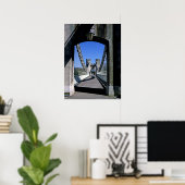 Conwyサスペンションブリッジコンウィノースウェールズ葉書 ポスター (ホームオフィス)