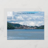 Conwy Castle, North Wales, UK，はがき ポストカード (正面/裏面)