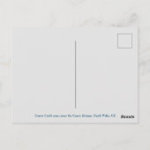 Conwy Castle, North Wales, UK，はがき ポストカード (裏面)