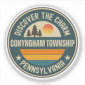 Conyngham township, Pennsylvania シール (正面)