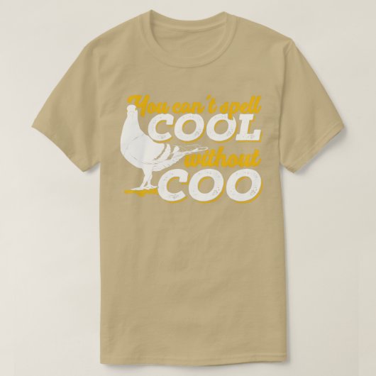 Cooなしでカッコいいはスペルが悪い Tシャツ (デザイン正面)