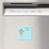 Coo Cooが熱狂するHere Clockで作業 マグネット (インサイチュ (食洗機))
