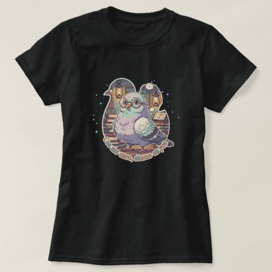 Coo me once, shame on you tシャツ (デザイン正面)