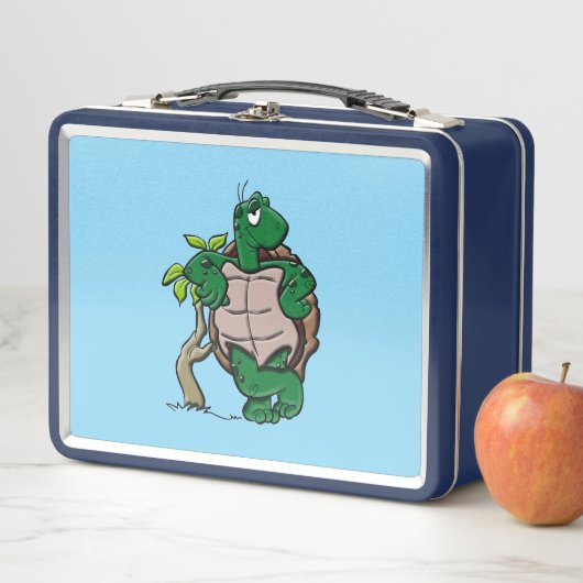 Coo Turtle メタルランチボックス (インサイチュ)